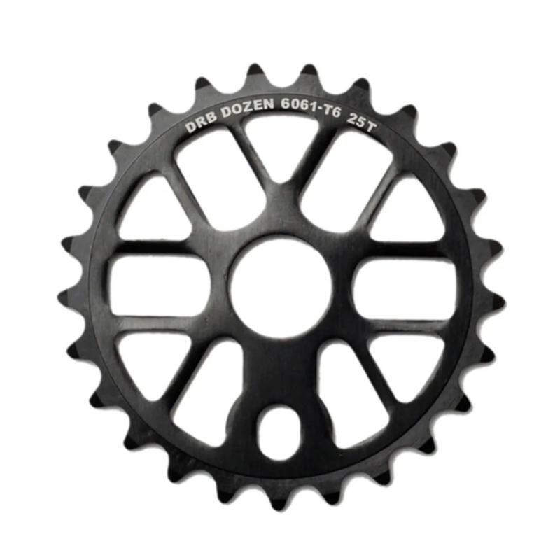 COROA - DRB BIKES ''DOZEN'' 25 DENTES - PRETO
